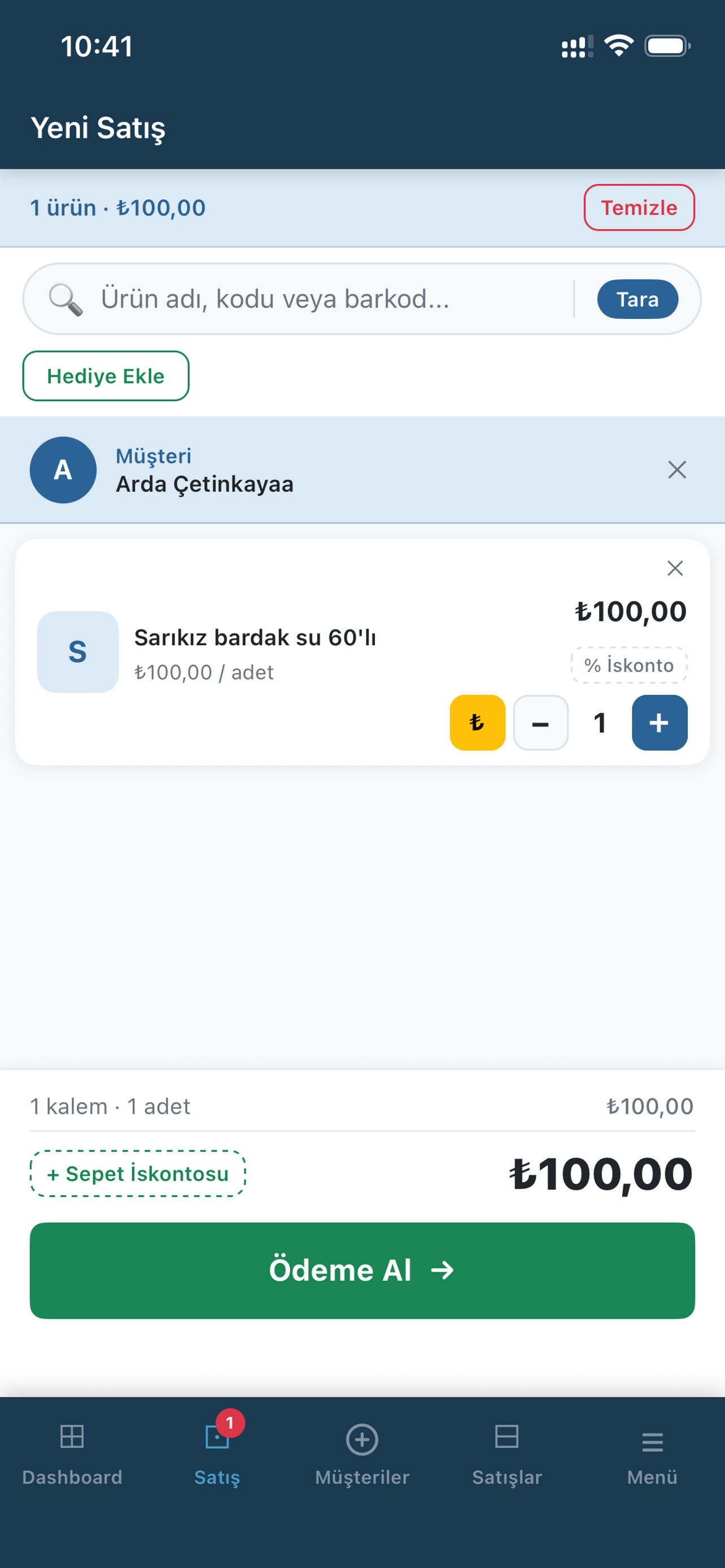 Secyra Mobil - Stok Ekranı